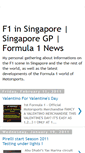 Mobile Screenshot of f1-in-singapore.blogspot.com