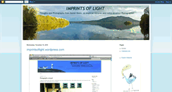 Desktop Screenshot of imprintsoflight.blogspot.com