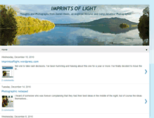 Tablet Screenshot of imprintsoflight.blogspot.com