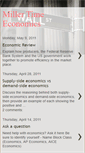Mobile Screenshot of millertimeeconomics.blogspot.com