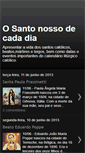 Mobile Screenshot of diadossantoscatolicos.blogspot.com