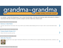 Tablet Screenshot of grandmatograndma.blogspot.com