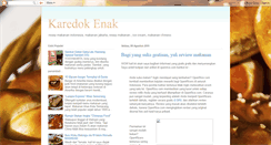 Desktop Screenshot of karedok-enak.blogspot.com