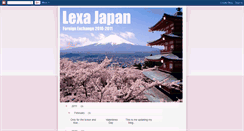 Desktop Screenshot of lexajapan.blogspot.com