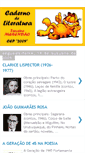 Mobile Screenshot of cadernodeliteraturacep.blogspot.com