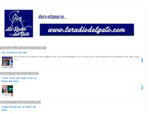 Tablet Screenshot of laradiodelgato.blogspot.com