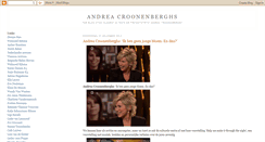 Desktop Screenshot of andreacroonenberghs.blogspot.com