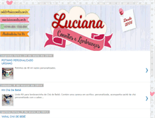 Tablet Screenshot of lucianalemchadebebe.blogspot.com