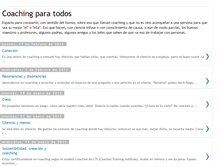 Tablet Screenshot of coachparatodos.blogspot.com