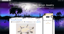 Desktop Screenshot of madlemonjewelry.blogspot.com