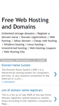Mobile Screenshot of freehosting-domains.blogspot.com