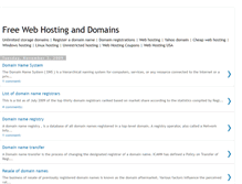Tablet Screenshot of freehosting-domains.blogspot.com