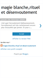 Mobile Screenshot of magie-desenvoutement.blogspot.com