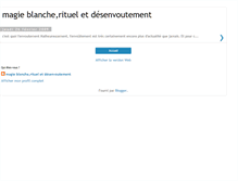 Tablet Screenshot of magie-desenvoutement.blogspot.com