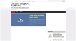 Desktop Screenshot of cara-cepat-hamil.blogspot.com