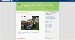Desktop Screenshot of chiaintegracion.blogspot.com