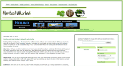 Desktop Screenshot of herbalwhirled.blogspot.com