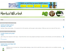 Tablet Screenshot of herbalwhirled.blogspot.com