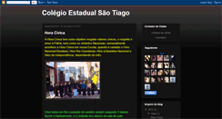 Desktop Screenshot of colegioestadualsaotiago.blogspot.com