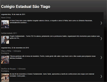 Tablet Screenshot of colegioestadualsaotiago.blogspot.com
