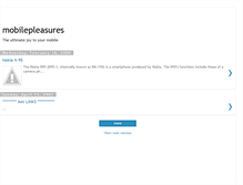 Tablet Screenshot of mobilepleasures.blogspot.com