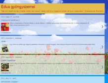 Tablet Screenshot of eduagyongyszemei.blogspot.com