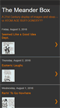 Mobile Screenshot of meanderbox.blogspot.com