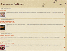 Tablet Screenshot of jonesbobones.blogspot.com