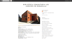 Desktop Screenshot of bibliotecabobadilla.blogspot.com