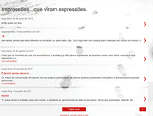 Tablet Screenshot of impressoes-expressivas.blogspot.com