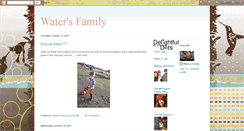 Desktop Screenshot of happywatersfamily.blogspot.com