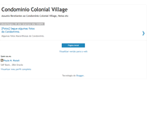 Tablet Screenshot of condominiocolonialvillage.blogspot.com