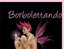 Tablet Screenshot of borbolettando.blogspot.com