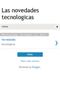 Mobile Screenshot of lasnovedadestecnologicas.blogspot.com