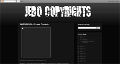 Desktop Screenshot of jebocopyrights.blogspot.com