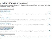 Tablet Screenshot of celebratingwriting.blogspot.com