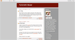 Desktop Screenshot of fyrecreeksbazaar.blogspot.com