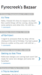 Mobile Screenshot of fyrecreeksbazaar.blogspot.com