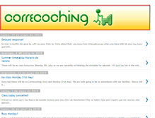 Tablet Screenshot of correcochingbarcelona.blogspot.com