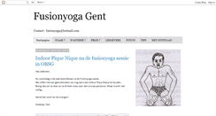 Desktop Screenshot of fusionyogagent.blogspot.com