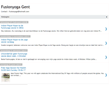 Tablet Screenshot of fusionyogagent.blogspot.com