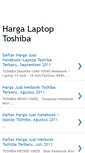 Mobile Screenshot of hargalaptoptoshiba.blogspot.com