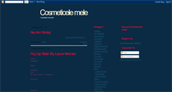 Desktop Screenshot of cosmeticelemele.blogspot.com