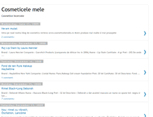 Tablet Screenshot of cosmeticelemele.blogspot.com