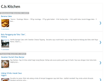 Tablet Screenshot of cjskitchen.blogspot.com
