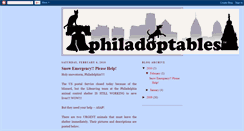 Desktop Screenshot of philadoptables.blogspot.com