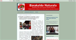 Desktop Screenshot of barakaldonaturala.blogspot.com