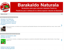 Tablet Screenshot of barakaldonaturala.blogspot.com