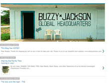 Tablet Screenshot of buzzyjackson.blogspot.com