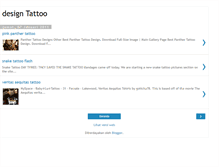 Tablet Screenshot of design-tattoos-tarend.blogspot.com